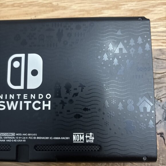 Nintendo Switch HAC-001(-01) Animal Crossing Console Only  Tested Works - Picture 4 of 5